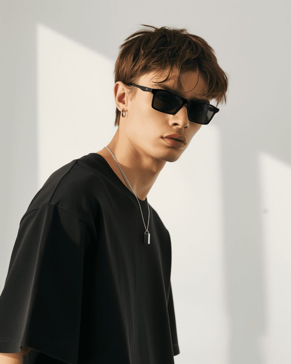 Black Oversized T-Shirt